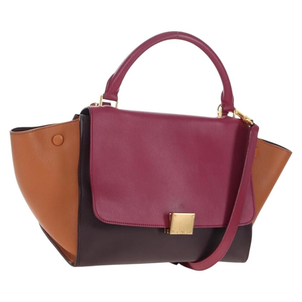 Celine Tricolor Trapeze Leather Medium